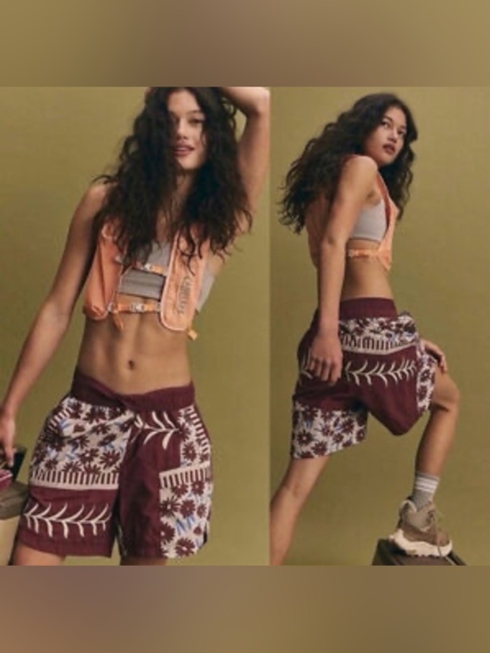 NEW Free People Movement S Hike Shorts Embroidered NWOT